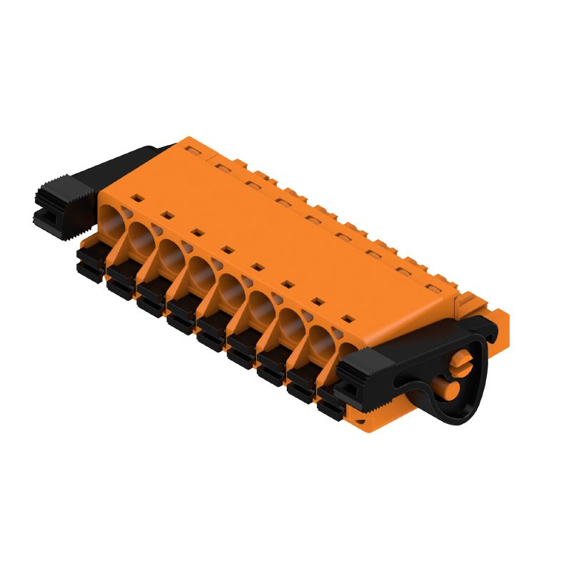1016420000 - 9-Pole 5mm PCB Connector with 180-Degree Push-In Design  (Pack of 30)