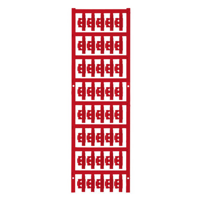 1813200000 - Red SlimFix Clip for 1.5-2.5mm Cables, 21 x 5.8mm  (Pack of 200)