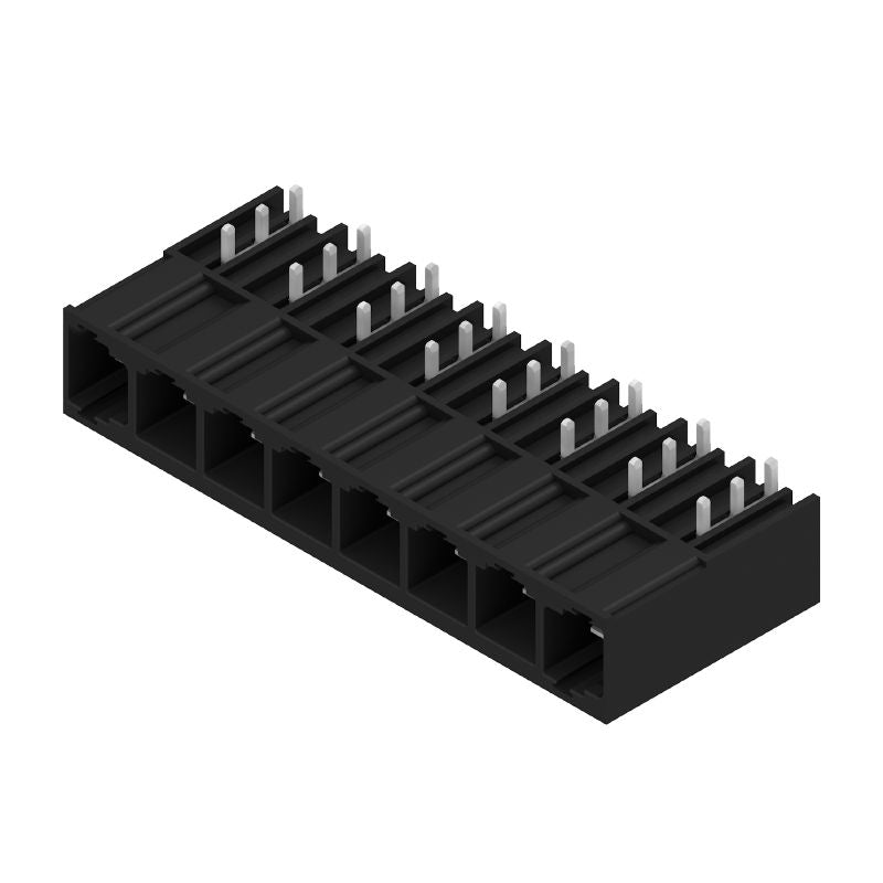 1813550000 - 10.16mm 8-Pole PCB Connector, Male Header, Black  (Pack of 18)