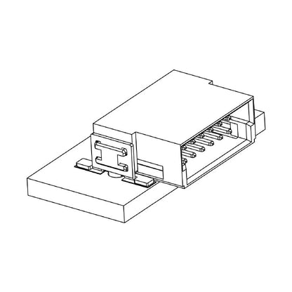 2747200000 - 32-Pole Male PCB Connector, 1.27mm Pitch, SMD, RoHS Compliant  (Pack of 560)