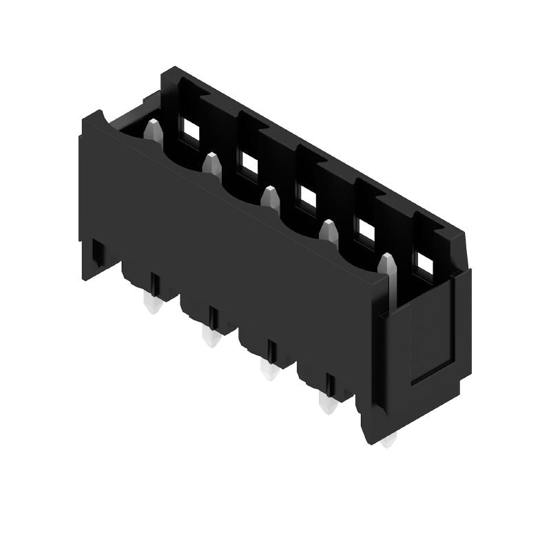 1149500000 - 5-Pole 5.08mm PCB Connector with Black Tinned Solder Pins  (Pack of 50)