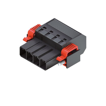 1124830000 - 7.62mm Male PCB Connector with 4 Poles and Tension-Clamp  (Pack of 30)