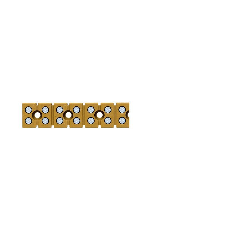 0274320000 - Medium Yellow Terminal Strip, 14 Connections, 24A Capacity  (Pack of 50)