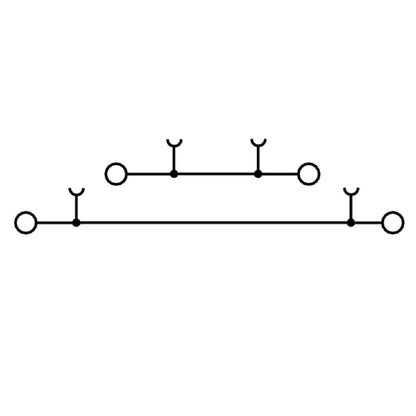 1791100000 - Dark Beige Feed-Through Terminal for 1.5 mm² Wires  (Pack of 100)