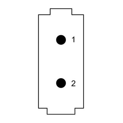 2748340000 - 830V Male Connector Module, 40A, 2-Pole Design  (Pack of 5)