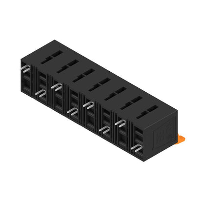 2492060000 - 15mm 8-Pole Black PCB Terminal Block with 5mm Pins  (Pack of 10)