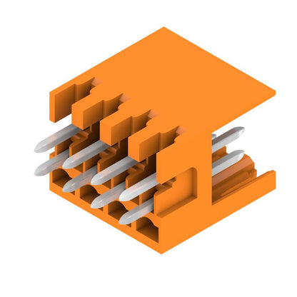 1729120000 - 3.50mm THT PCB Male Header Connector, 8 Poles, 180° Angle  (Pack of 132)