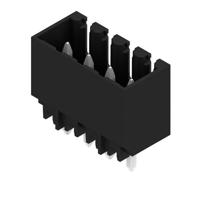 1842340000 - 4-Pole 3.50mm PCB Male Connector with 180° Elbow  (Pack of 100)