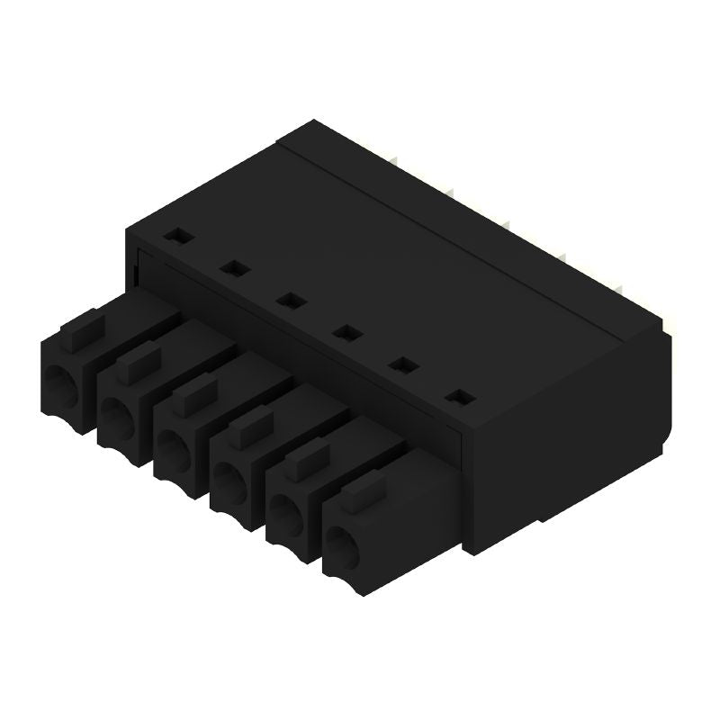 2541570000 - 6-Pole 3.81mm PCB Plug-In Connector, 180° Configuration  (Pack of 50)