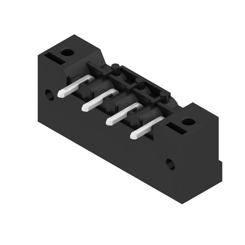 1837650000 - 5.08mm 4-Pole Black PCB Connector with Solder Pins  (Pack of 60)