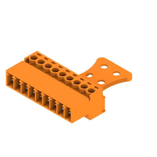 1237070000 - 3.81mm Male PCB Connector, 9 Poles, 180° Angle  (Pack of 50)