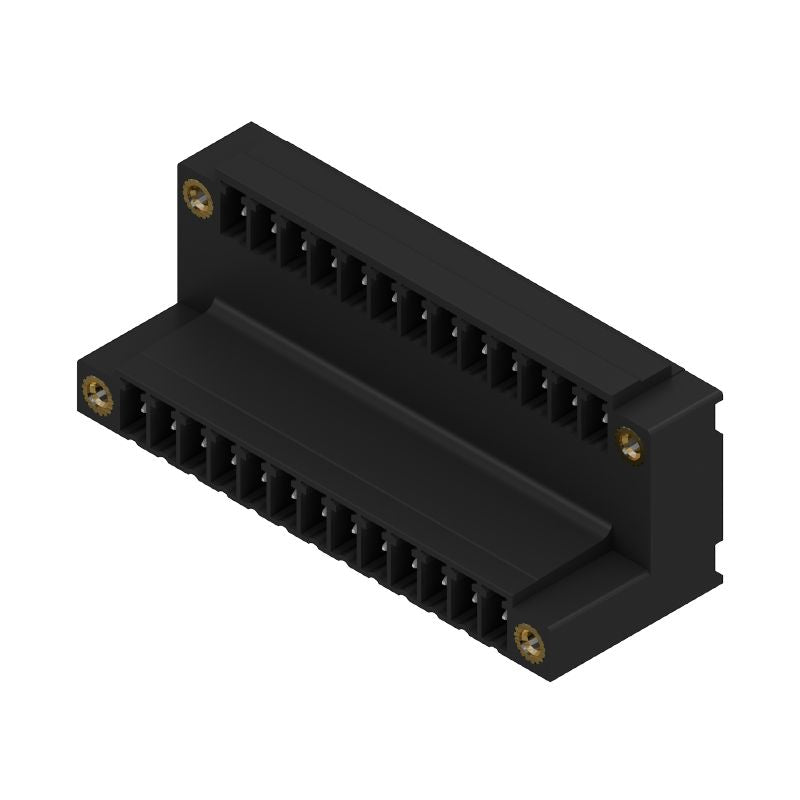 1034430000 - 3.81mm 26-Pole Black PCB Connector with Flange Design  (Pack of 20)