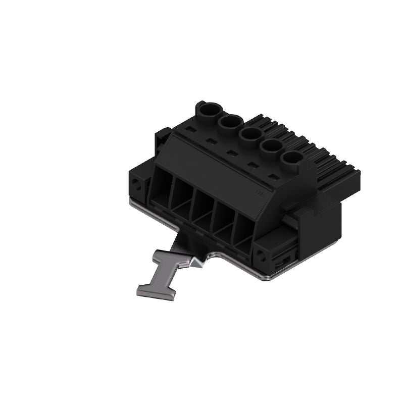 1929910000 - 5-Pole Female PCB Connector for 10mm² Wire, 180° Setup  (Pack of 25)