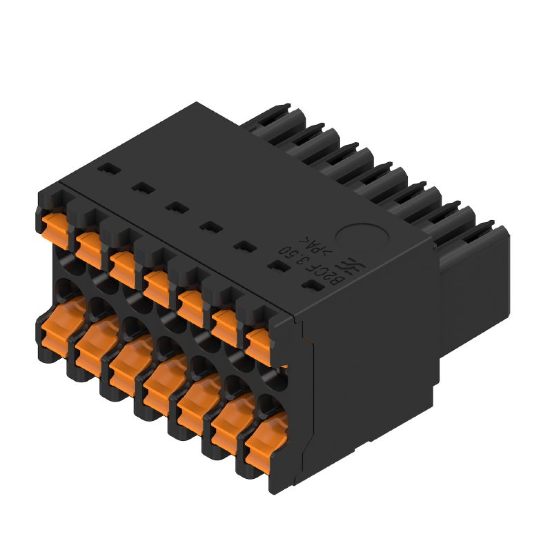 1277520000 - 3.50 mm Pitch PCB Connector, 14 Poles, 180° Angle  (Pack of 72)