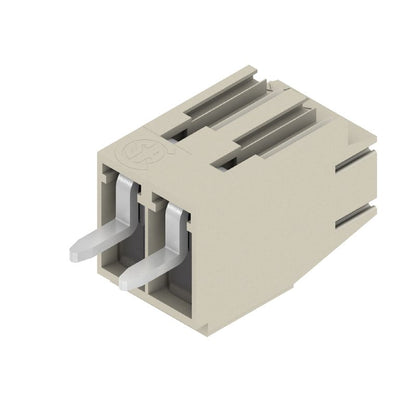 1704160000 - 3.2mm Pebble Grey PCB Terminal, 90° Angle, 2 Poles  (Pack of 246)