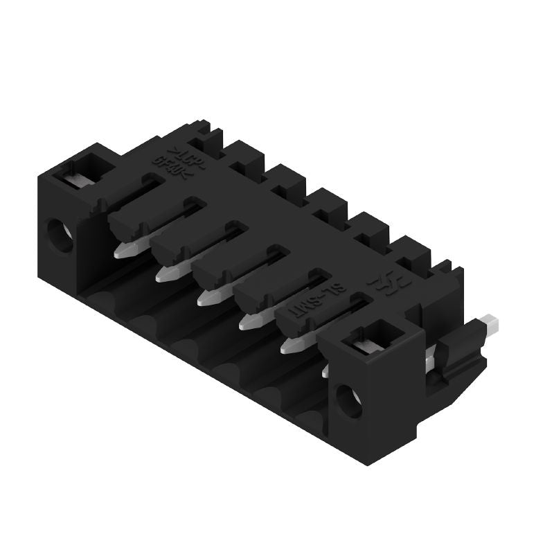 1804740000 - 3.50mm Male PCB Connector with 6 Poles and Black Finish  (Pack of 66)