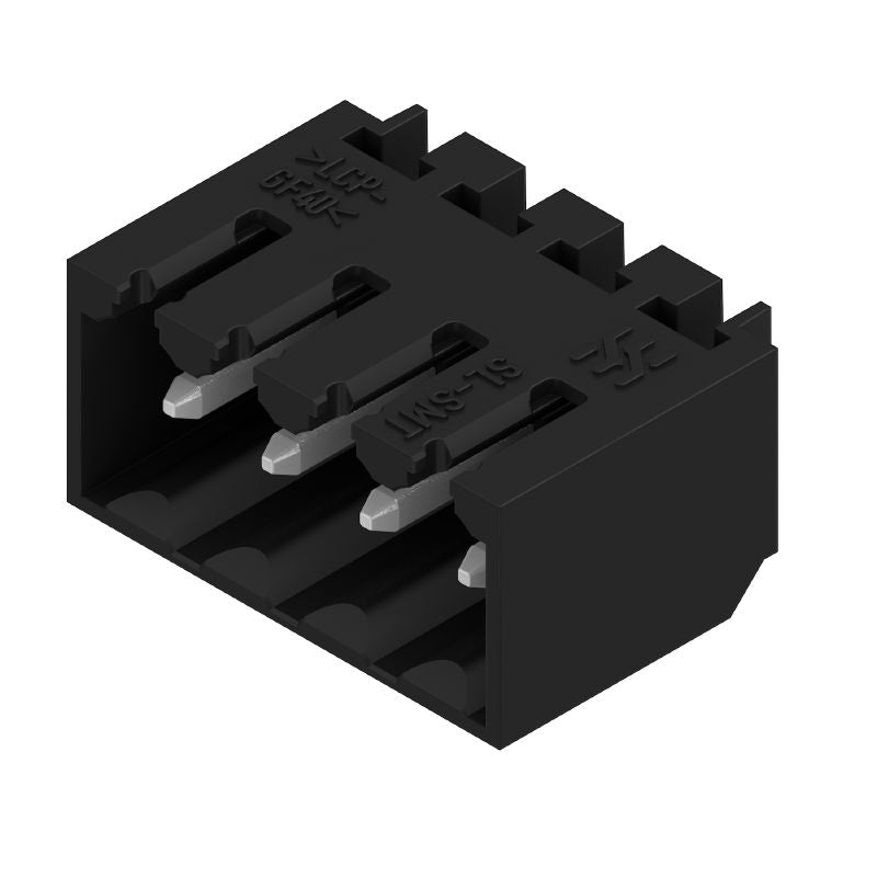 1761562001 - 3.50mm 4-Pole Right Angle Male Header Connector  (Pack of 100)