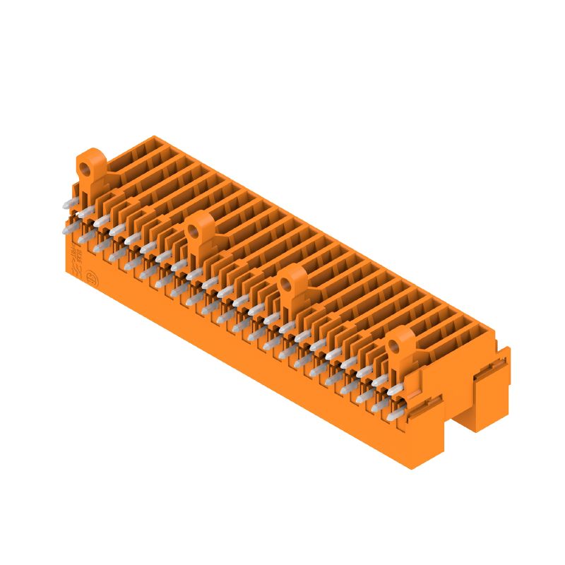1633780000 - 44-Pole 3.50mm Male PCB Connector with 90° Elbow  (Pack of 10)