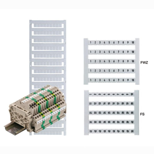 0354361187 - White 5x5mm Terminal Marker, RoHS Compliant, 500 pcs  (Pack of 500)