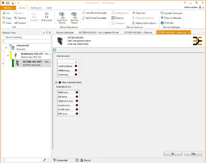 8965430000 - HART 4-20 mA Isolating Converter for Ex-Zone Applications