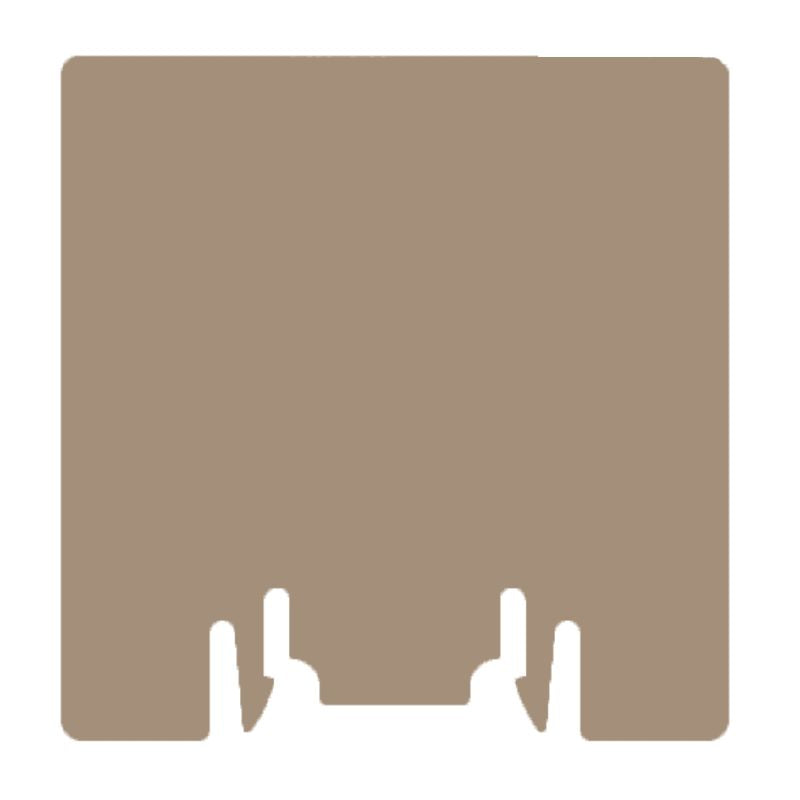 1190330000 - Beige 37mm Terminal Partition Plate, V-0 Rated, Wemid  (Pack of 50)