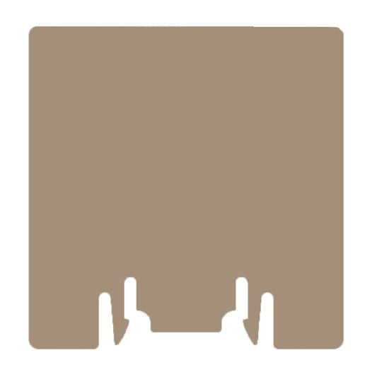 1190330000 - Beige 37mm Terminal Partition Plate, V-0 Rated, Wemid  (Pack of 50)