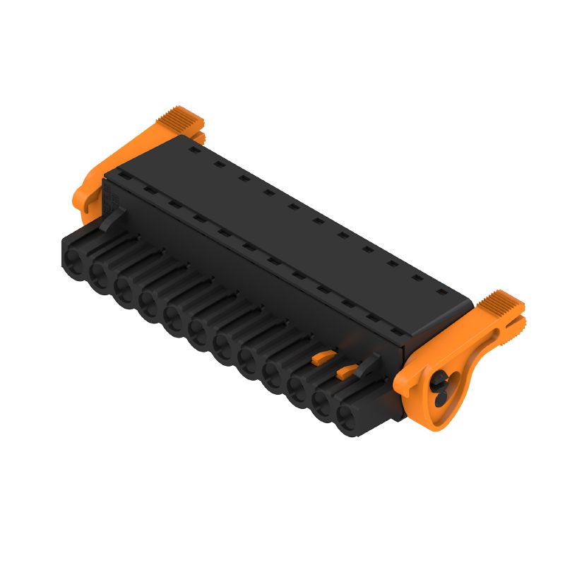 2698330000 - 5.08mm 12-Pole PCB Female Connector with 180° Push-In Mechanism  (Pack of 24)