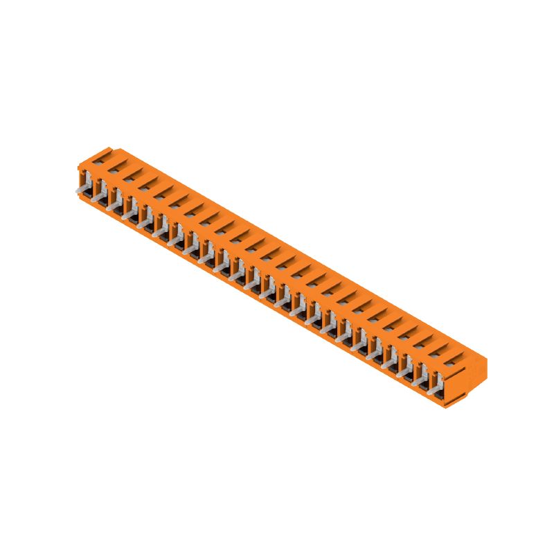 9994330000 - 24-Pole Orange Terminal Block with 90° Connection, 3.5mm Pins  (Pack of 12)