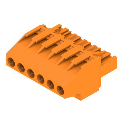 1948830000 - Female PCB Connector 5.08mm, 6 Poles, 270° Angle  (Pack of 60)