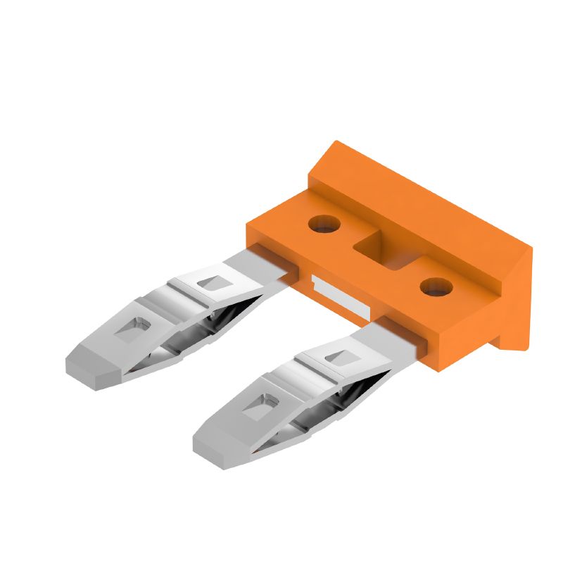 7760056366 - Orange D-Series Cross-Connector, 250V, PUSH IN Design  (Pack of 10)