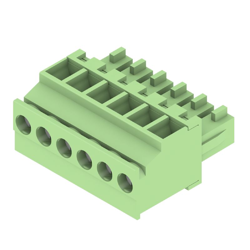 1798730000 - 3.81mm Female PCB Connector, 6 Pole, 90° Angle  (Pack of 50)