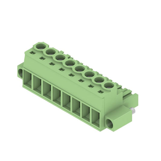 1223820000 - 5.08mm 8-Pole PCB Female Connector at 180° Angle  (Pack of 36)