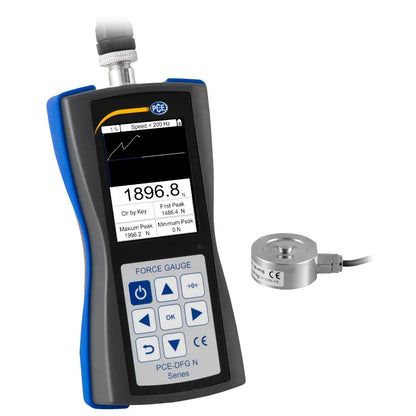 PCE-DFG NF 2K - USB Force Gage with 3m Load Cell and Memory Function