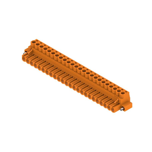 1955580000 - 24-Pole 5mm Female PCB Connector with 180° Alignment  (Pack of 12)