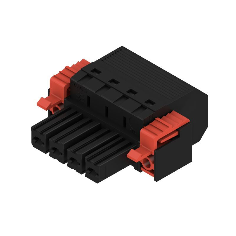 1060470000 - 4-Pole PCB Connector, 7.62mm Pitch, Push-In Design  (Pack of 30)