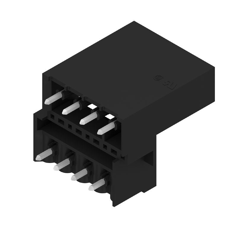 1862370000 - 8-Pole 5mm THT Male Header Connector, 180° Angle, Black  (Pack of 50)