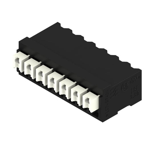 1871020000 - Black 3.50mm PCB Terminals, 7 Poles, PUSH IN Mechanism  (Pack of 21)