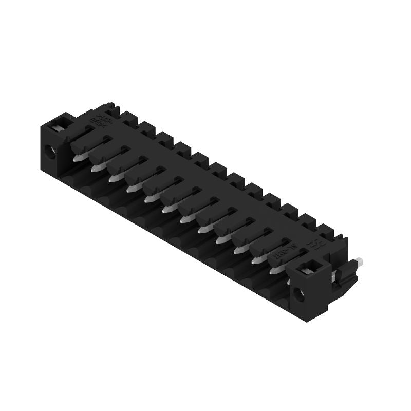 1804810000 - 3.50mm Black PCB Connector with 13 Poles, 180° Angle  (Pack of 30)
