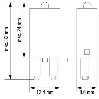 7760056016 - 24-60V DC LED Module with Easy Plug-In Connection  (Pack of 10)
