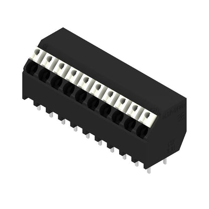 1888430000 - Black 10-Pole PCB Terminal 3.81mm with 135° Angle  (Pack of 190)