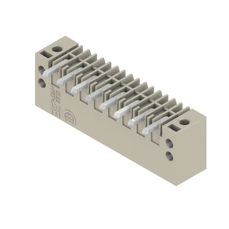 1619910000 - 8-Pole 3.5mm PCB Header Connector, 90-Degree Orientation  (Pack of 50)