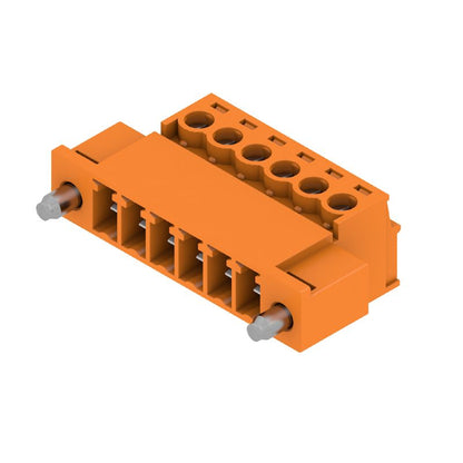 1970340000 - 180° Male Connector, 6 Poles, 3.81mm Pitch, RoHS Certified  (Pack of 50)
