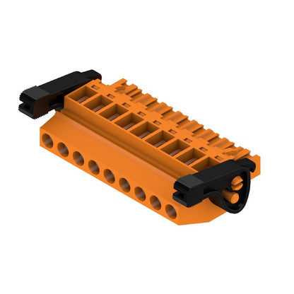1087320000 - 5.08mm Female Plug Connector, 9 Poles, 90° Clamping  (Pack of 30)