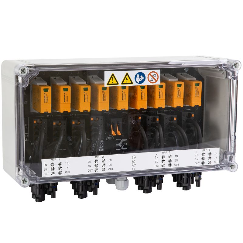 2737600000 - 1100V Photovoltaic Combiner Box with 4 MPPs