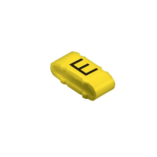 1733651645 - Yellow Soft PVC Cable Marker, RoHS Compliant, Temp -30 to 80 °C  (Pack of 100)
