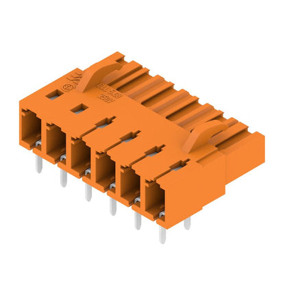 1645960000 - 5.08mm THT Female Header Connector, 6 Poles, Orange  (Pack of 60)