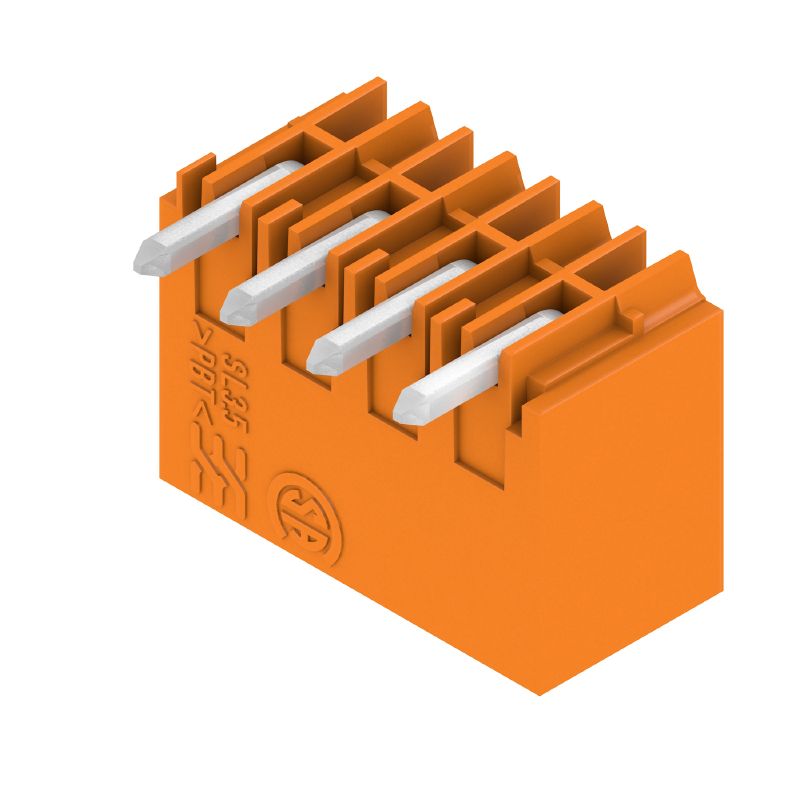 1605090000 - 3.5mm 4-Pole PCB Male Connector for 90° Mounting  (Pack of 100)
