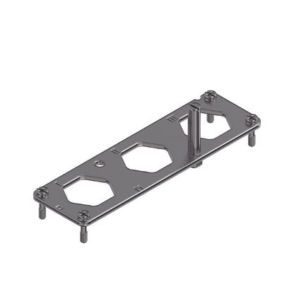 1103750000 - Durable 3-Pole Stainless Steel Connector, Size 8