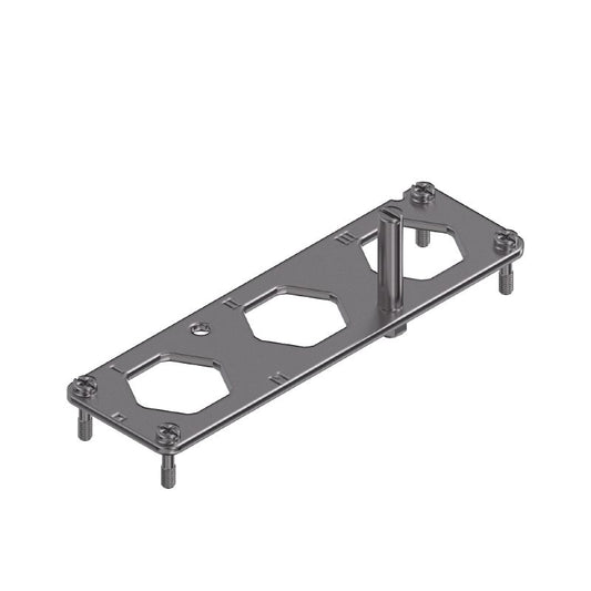 1103750000 - Durable 3-Pole Stainless Steel Connector, Size 8