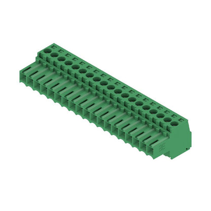 1620700000 - 3.50mm 19-Pole PCB Connector, 180° Angle, 17A Rating  (Pack of 24)